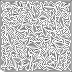Small coloring maze